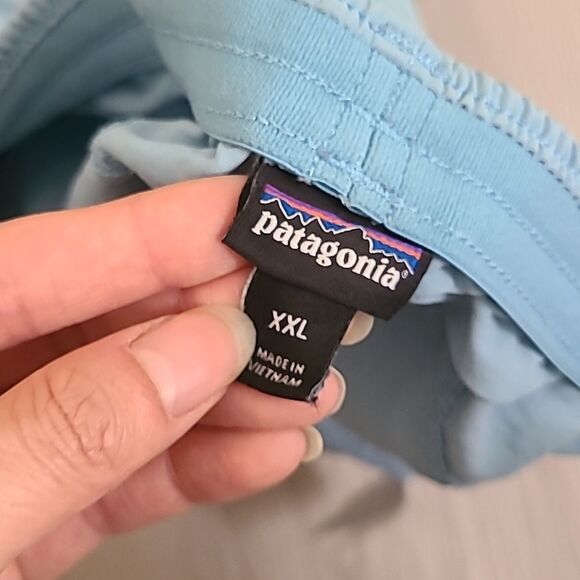Patagonia Baggies Quick Dry Active Shorts 67066 Blue XXL Girls Athleisure Bottom - Picture 3 of 8